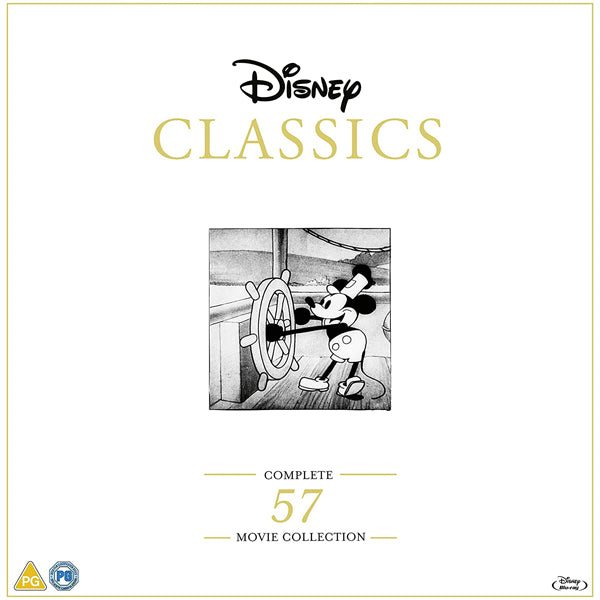 Disney Classics Complete Collection 57 Disc Collection Blu-ray Box Set