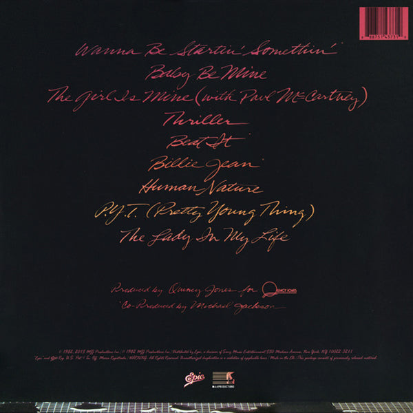 Michael Jackson - Thriller - LP