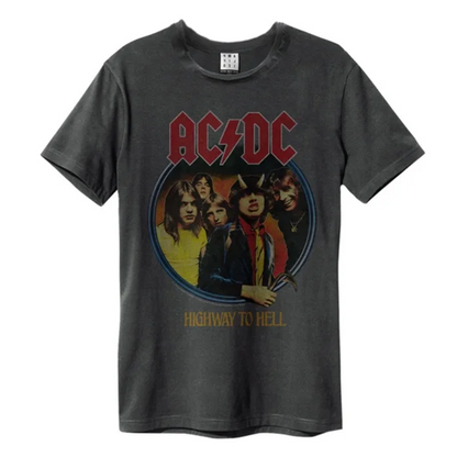 AC/DC - AC/DC Highway To Hell Amplified Vintage Charcoal - T Shirt. Now available online in UAE