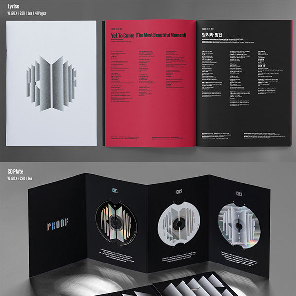 BTS - Proof - 3CD (Standard Edition)