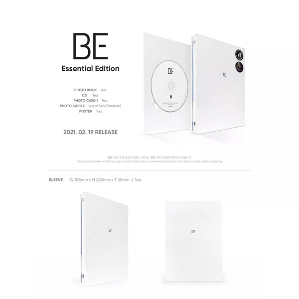 BTS - BE (Essential Edition) - CD