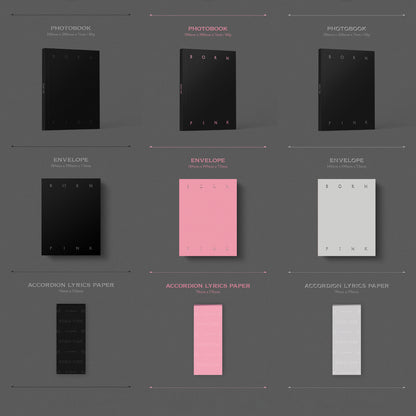 Buy BLACKPINK - BORN PINK - K-Pop CD with Photobook, Selfie Photocard. now
