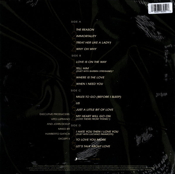 Celine Dion - Let's Talk About Love (Limited Edition Orange Vinyl) - 2LP