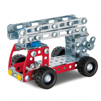 eitech Firetruck Junior Construction Set 180 Pieces Metal Building Toy Kit