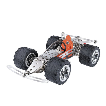 eitech 2 in 1 Racing Car / Quad Bike Junior Construction Set 180 Pieces Metal Building Toys Kit