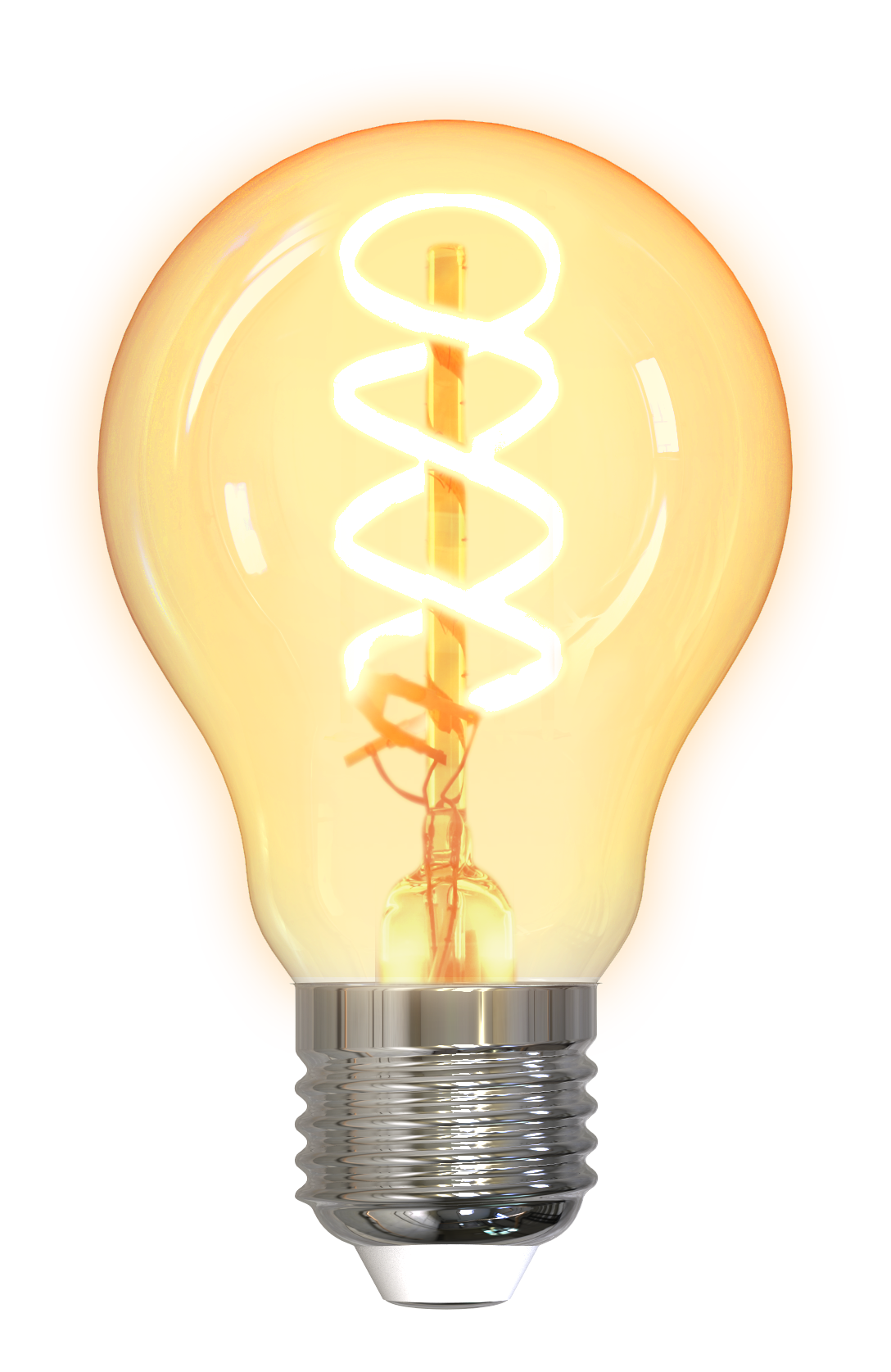 مصباح ذكي من دلتاكو للمنزل الذكي بتقنية LED طراز SH-LFE27A60S، قاعدة A60، E27، 5.5 واط، مزود بتقنية واي فاي بتردد 2 جيجاهرتز، لون أبيض CCT