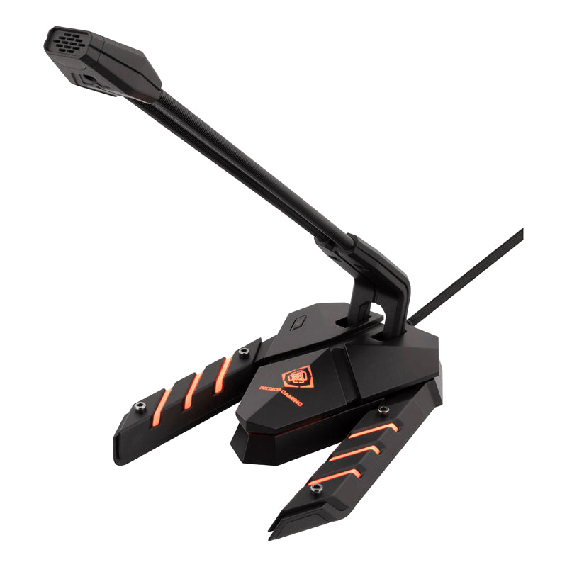 ميكروفون مكتبي من نوع Deltaco Gaming GAM-064 RGB USB