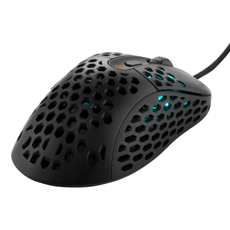 Deltaco Gaming GAM-106 DM420 Huano Switches DPI Ultra-Light Black Gaming Mouse