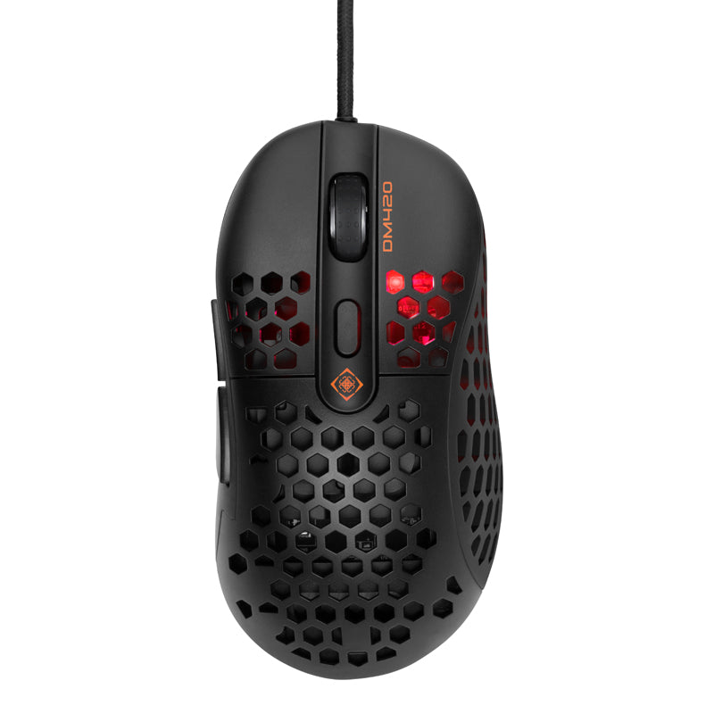 Deltaco Gaming GAM-106 DM420 Huano Switches DPI Ultra-Light Black Gaming Mouse