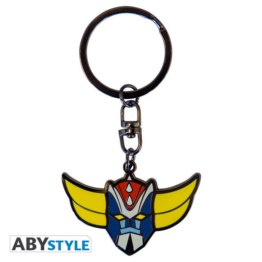 UFO Super Robot Grendizer Head/Helmet Licensed Multi-color High Quality Metal Keychain