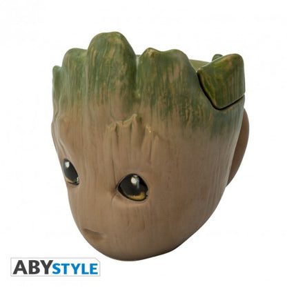Groot (Guardians of the Galaxy) Marvel Licensed 300 ml Ceramic 3D Mug. Now available online in UAE