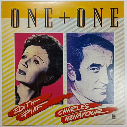 Edith Piaf & Charles Aznavour - One + One - LP (Used Vinyl)
