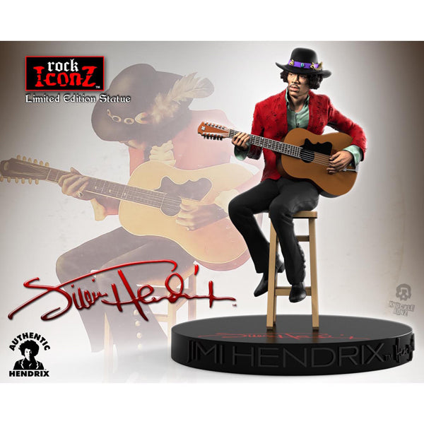 Jimi Hendrix II - Rock Iconz Statue