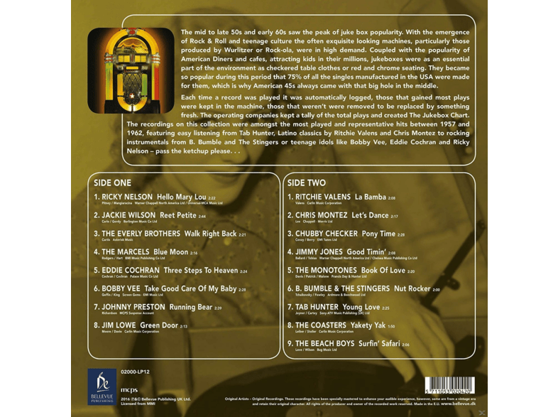 فنانون متنوعون - عمالقة الجوك بوكس ​​- ألبوم