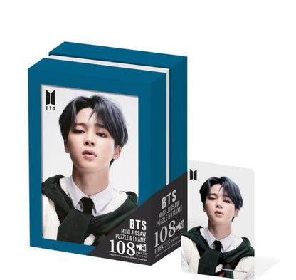 أحجية الصور المقطوعة الصغيرة لفرقة BTS وإطارها