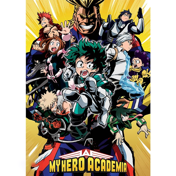 Poster - MY HERO ACADEMIA -  "Groupe" (91.5x61)