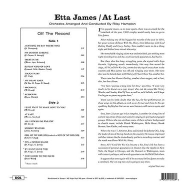 Etta James - At Last! - LP (Deluxe Edition)