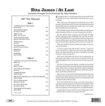 Etta James - At Last! - LP (Deluxe Edition)