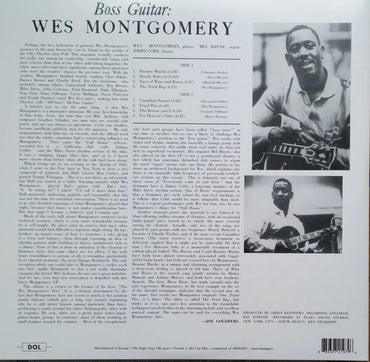 WES MONTGOMERY - Boss Guitar-LP