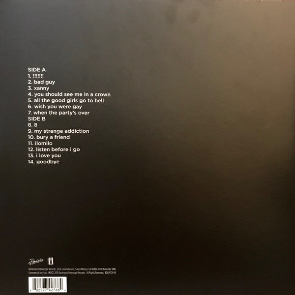 بيلي إيليش - عندما ننام جميعًا. إلى أين نذهب؟ (فينيل أصفر باهت) - ألبوم