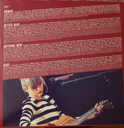 Taylor Swift -  Red - Taylor's Version (Limited Edition Red Vinyl) - 4LP
