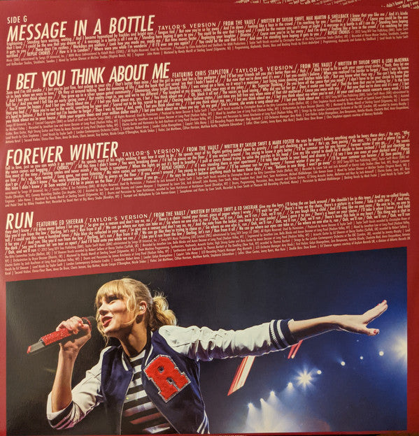 تايلور سويفت - أحمر - 4 أسطوانات