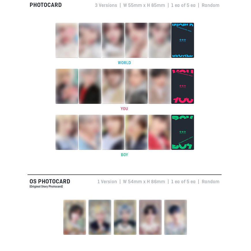 TXT (تومورو × معًا) فصل الفوضى: تجميد - قرص مضغوط