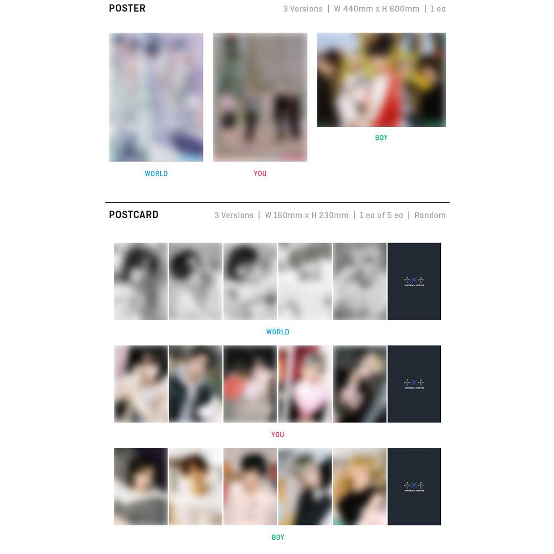 TXT (تومورو × معًا) فصل الفوضى: تجميد - قرص مضغوط