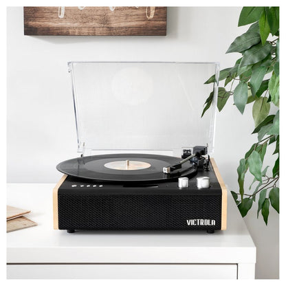 Victrola The Eastwood Bamboo VTA-72 Bluetooth Vinyl/Turntable Music Centre