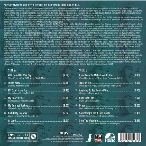 إيتا جيمس - سول سيستر - ألبوم