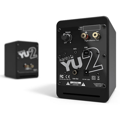 مكبر صوت كانتو لأجهزة الكمبيوتر المكتبية المخصصة للألعاب (YU2MB) - أسود