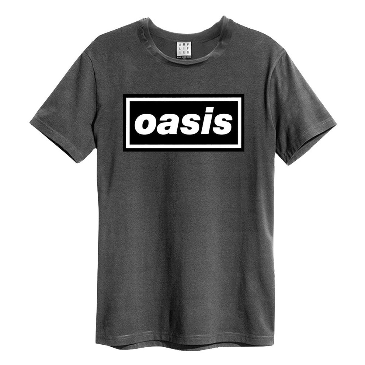 Oasis - Oasis Logo Charcoal T-Shirt