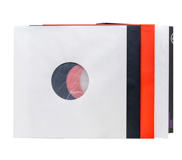Audio Anatomy - 25 WHITE LP - 12 Inch Inner Sleeves Audiophile DeLuxe Poly-Lined double center hole