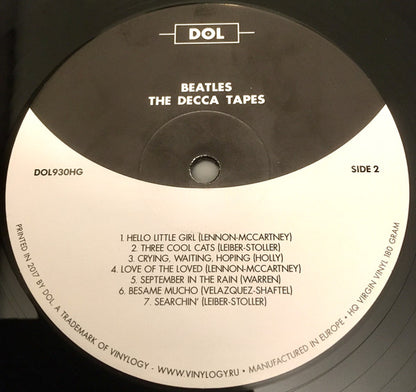 Beatles - The Decca Tapes - LP