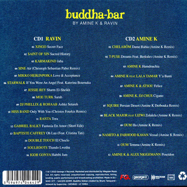 Buddha Bar - By Amine K & Ravin - 2CD
