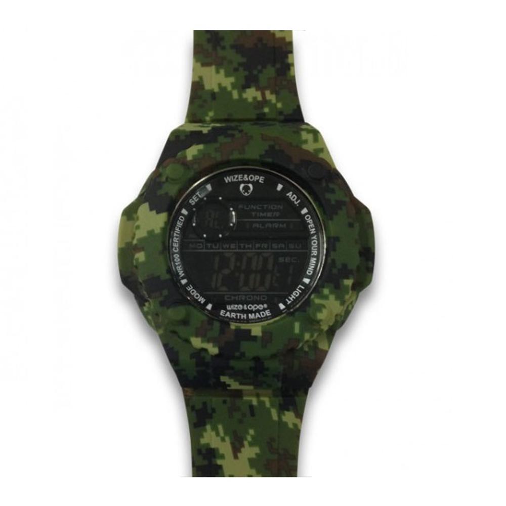 ساعة W&amp;O: ساعة غومي - مموهة