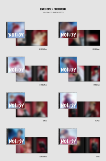 Stray Kids Album Vol. 2 - NOEASY (Jewel Case Ver.) - CD