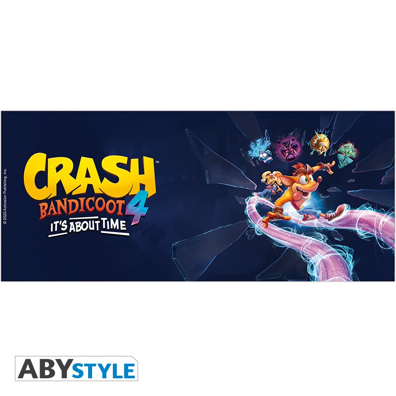 CRASH BANDICOOT - Mug - 320 ml - It's About Time -subli- with box x2
