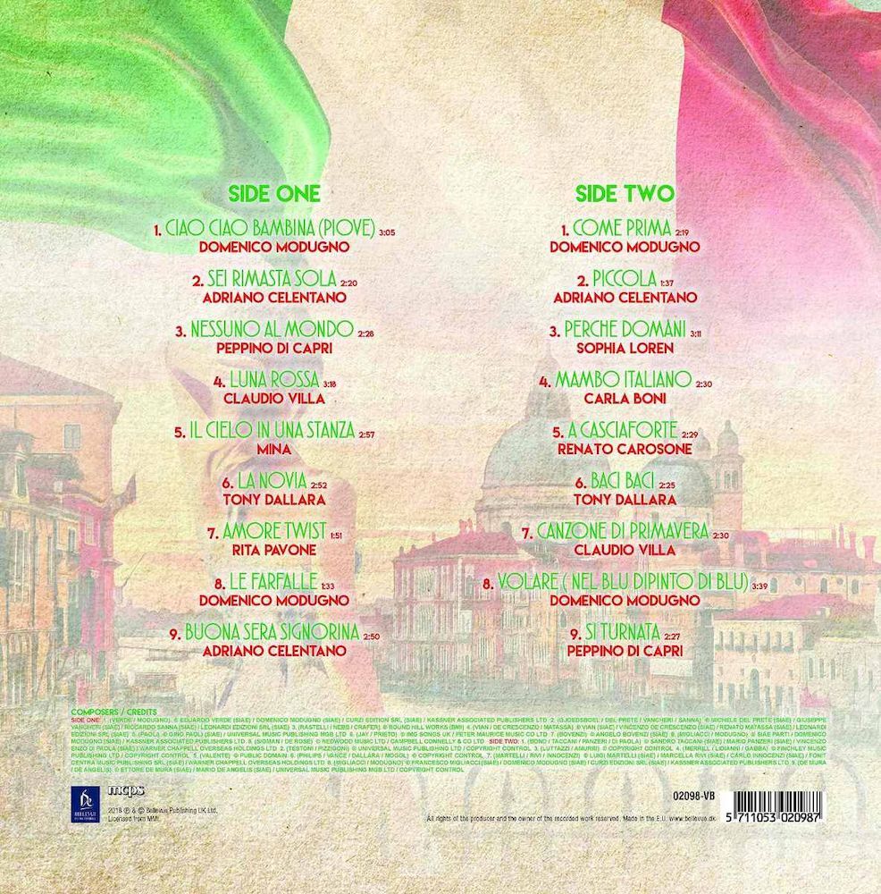 Ciao Italia music albums