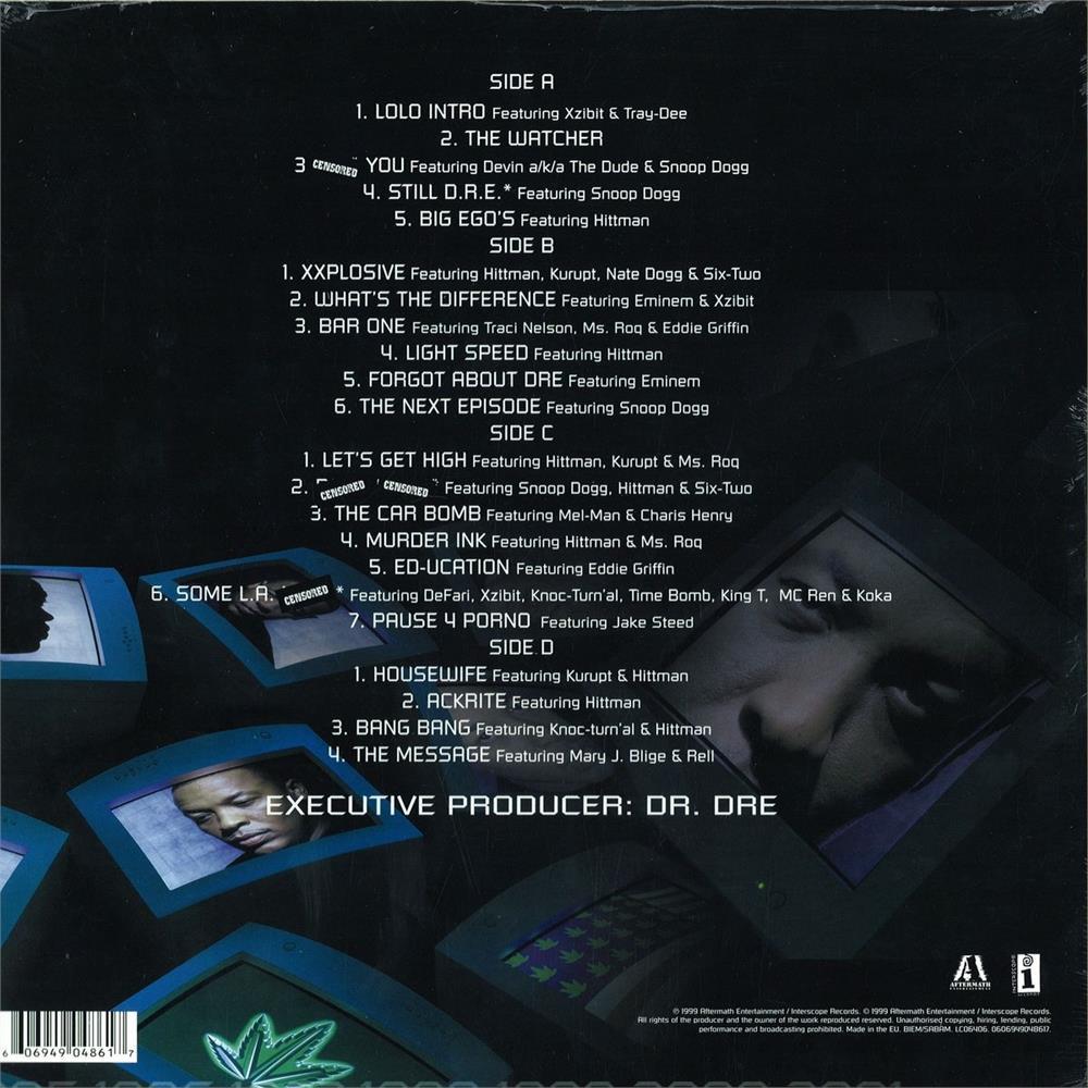 Dr Dre - 2001 - 2LP