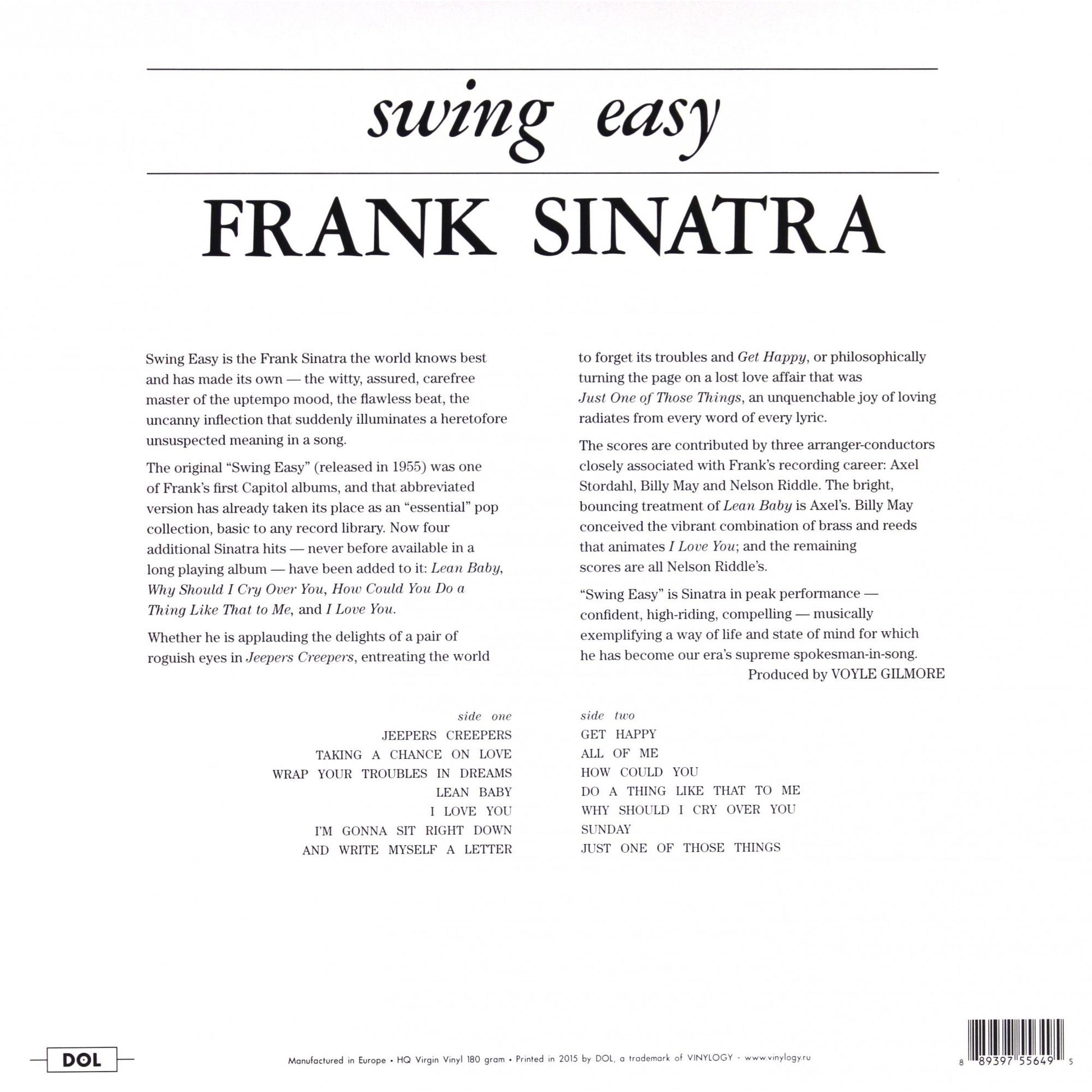 Frank Sinatra music cds