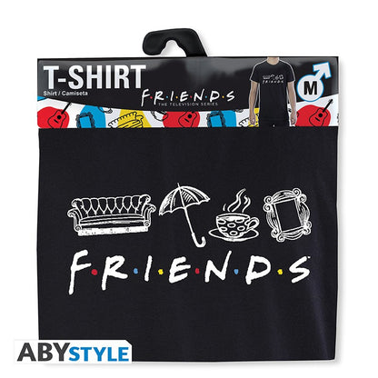 FRIENDS - Tshirt "Friends" SS black