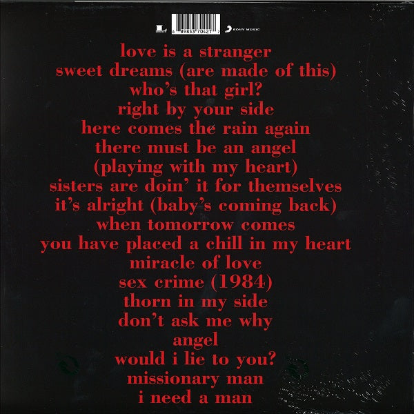 Eurythmics - Greatest Hits - 2LP