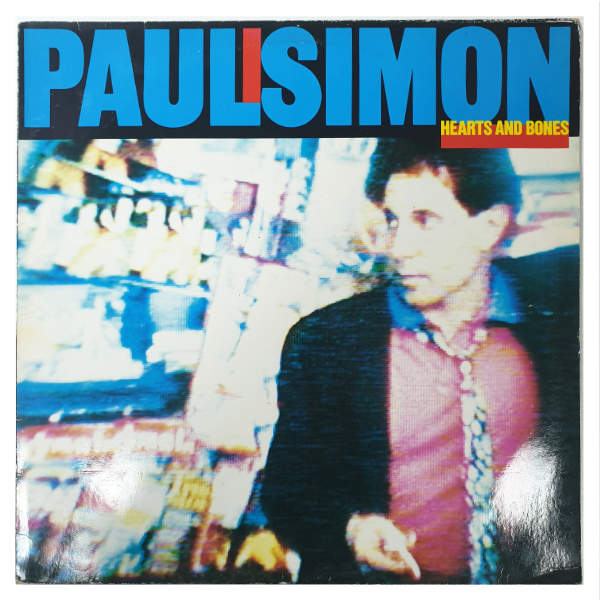 Paul Simon - Hearts and Bones (cover is damaged by water) - LP - (Used Vinyl)
