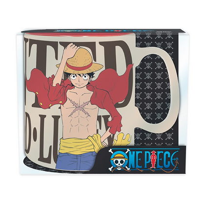 Mug - ONE PIECE - 460 ml - Luffy & Wanted
