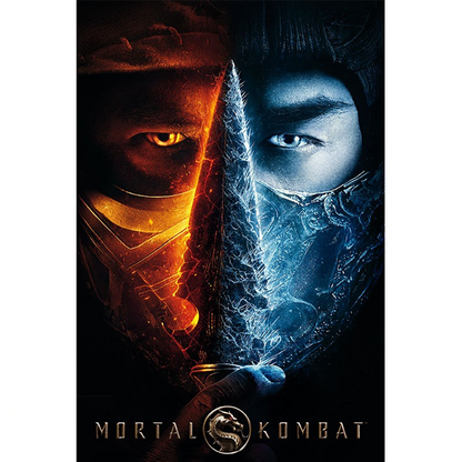 Poster - Mortal Kombat -  "Scorpion vs Sub-Zero" (91.5x61)