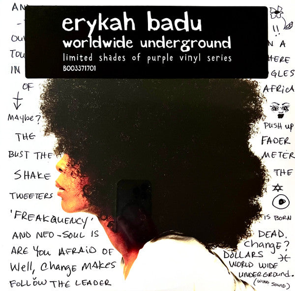 Erykah Badu - Worldwide Underground (Coloured Vinyl) - LP