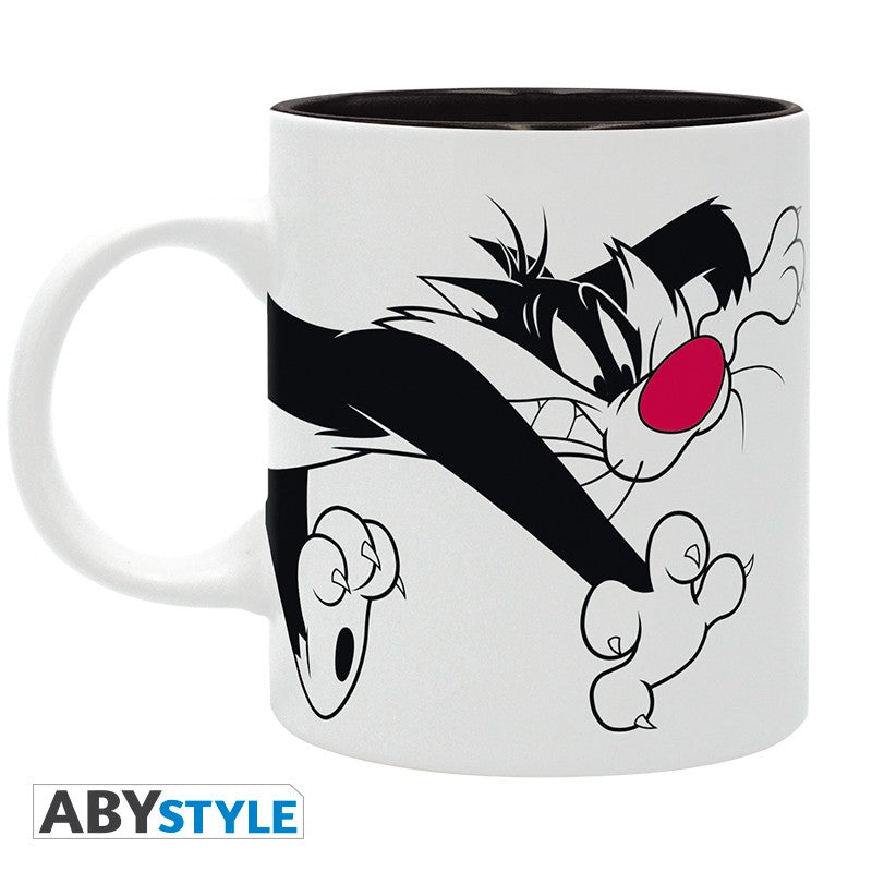 Looney Tunes - Mug - 320 ml - "Tweety Sylvester"- subli - with box. Shop now online in uae