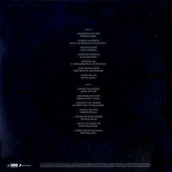 مجموعة متنوعة - من أجل العرش - موسيقى مستوحاة من مسلسل صراع العروش - ألبوم