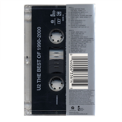 U2 - The Best Of 1990-2000 - K7